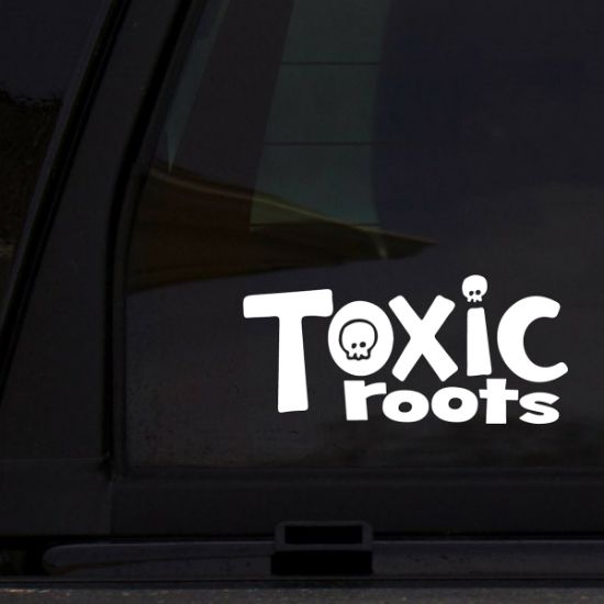 Toxic Roots Logo Decal