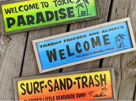 Picture for category Toxic Roots Beach Signs