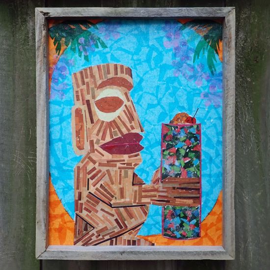 Tiki Mug Collage