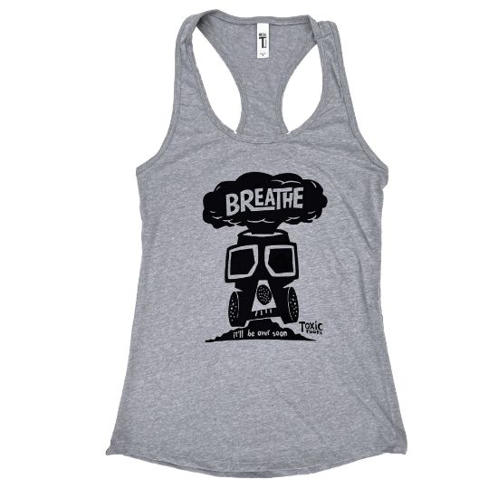 Breathe Deep Fitted Tank